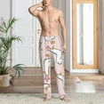 thumbnail image 6 of Lsque Goose Queen Print Men's Pajama Pants, Lounge Pant - Comfortable Home Wear,Elastic Waistband, Stylish Design-Large, 6 of 9