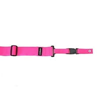 DiMarzio Nylon ClipLock Neon Guitar Strap Pink