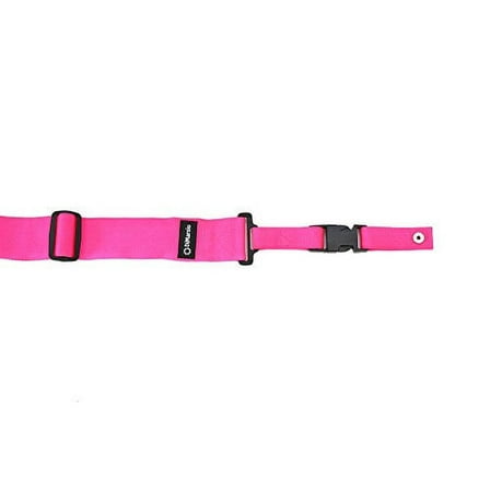 DiMarzio Nylon ClipLock Neon Guitar Strap Pink