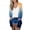 Navy womens tops, variant on Wenini Sweaters for Women Tie-Dye Gradient Print Long Sleeve Knitwear Sweater Coat Loose Fashion Comfortable Open Front Cardigan Outerwear Autumn Coat Blouse with Pocket on Clearance Navy s