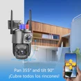 thumbnail image 3 of Camara De Seguridad Hd 1080p Wifi Exterior Alarma Nocturna, 3 of 8