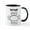 White/Black Inside, variant on CafePress - Cat Logic Mugs - 11 oz Ceramic Mug - Novelty Coffee Tea Cup
