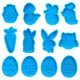 thumbnail image 4 of Juego de Moldes de Silicona de Pascua YONGSHENG para Huevos Conejos Dinosaurios y Búhos, 4 of 4