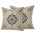thumbnail image 6 of Southwest America Outdoor Pillow Covers 20x20 Inch Throw Pillow Covers Set of 2 Waterproof Decorative Pillow Cases Orange Blue Desert Bohemian Tribal Cushion Covers for Patio Furniture Garden Couch, 6 of 8