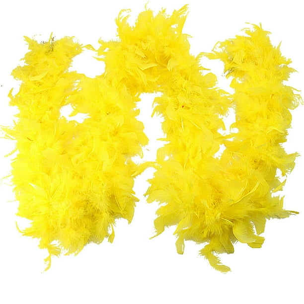 XZNGL Feather Boas Quality White Feather Boa Flapper Hen Night ...