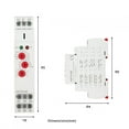 thumbnail image 4 of Multifunctional Delay Time Relay Delay Time Relay 10 Kinds Of Delay Functions Delay On Heating  Control Motor For Industrial Equipment Lighting Control, 4 of 8
