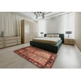 thumbnail image 5 of Ahgly Company Machine Washable Indoor Rectangle Traditional Saffron Red Area Rugs, 7' x 9', 5 of 7