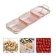 thumbnail image 5 of Bandeja para servir bocadillos y condimentos, ideal para la mesa de la cena de dulces. Rojo 3 Rejillas, 5 of 8