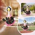thumbnail image 6 of Porch Goose Back to School Dress, 23 Inch Goose Outfits with Headwear, ABC Lettering Sign, Cute Back to School Goose Clothes for Outdoor Garden Yard Classroom Decor, 6 of 7
