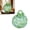 Dark Green, variant on Blown Glass Pumpkin Figurine - Glass Art Pumpkin Paperweight for Desk Halloween Home Decor(Light Blue,9.5x9.5x13)