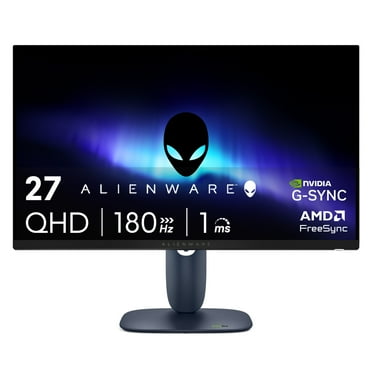 Alienware 27 Gaming Monitor 27" QHD 180Hz IPS Anti-glare Computer Display Black, AW2725DM