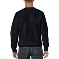 thumbnail image 2 of Gildan Mens Heavy Blend Crewneck Sweatshirt, M, Charcoal, 2 of 3