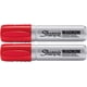 thumbnail image 1 of Rotulador Sharpie Magnum, permanente, rojo, punta biselada, paquete de 2, 1 of 1