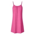 thumbnail image 3 of LckLvx Women's Nightdress Spaghetti Strap Nightgown Soft Sleepshirts Cami Dress Everyday Sleepwear, 3 of 6