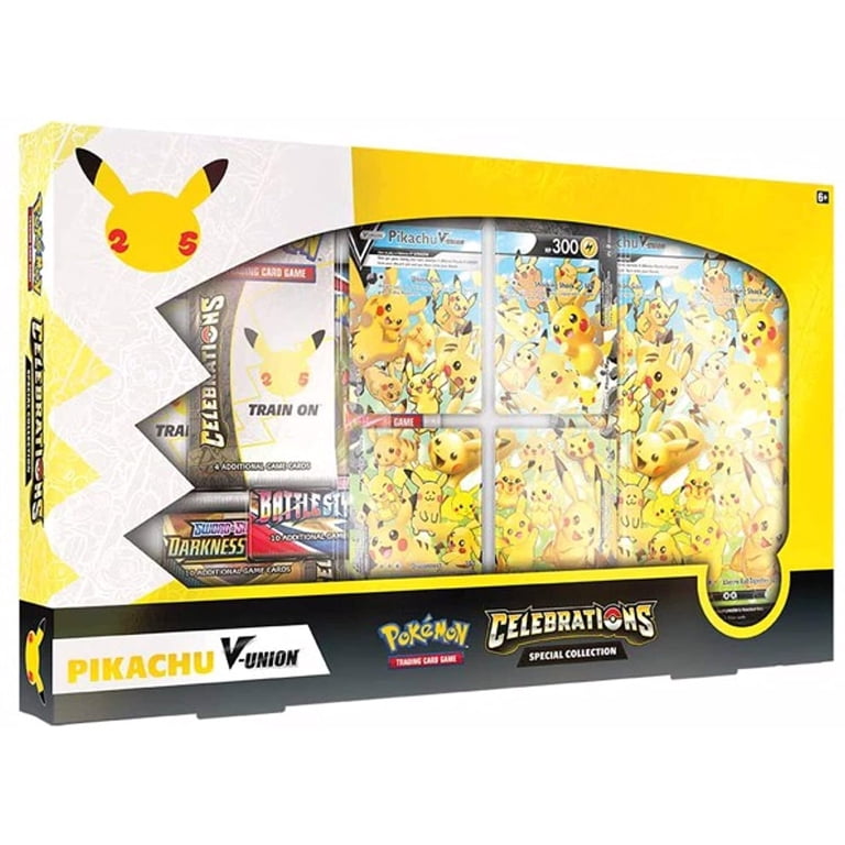 Pokémon Pikachu V-Union Special Collections Box, Celebrations, 6