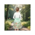 thumbnail image 5 of Sunny Fashion Girls Dress 2 Piece Set Cropped Knit Cardigan Daily Garden Picnic 4-5 Years, 5 of 8