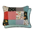 thumbnail image 4 of Donna Sharp Wild One Patch Pieced Cotton Queen 3PC Quilt Set, 4 of 9