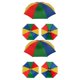 thumbnail image 1 of Toystoory Umbrella Hat Waterproof Headwear Universal Outdoor Headgear Rainproof Head-mounted Folding Accessory Fishing Umbrellas Hiking Como se muestra 52cm 2piezas, 1 of 6