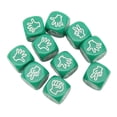 thumbnail image 1 of Set ,6 Sided  Set Waterproof Antioxidant Finger Guessing Game for Board Education Standard Kids Games 10pcs, 1 of 8