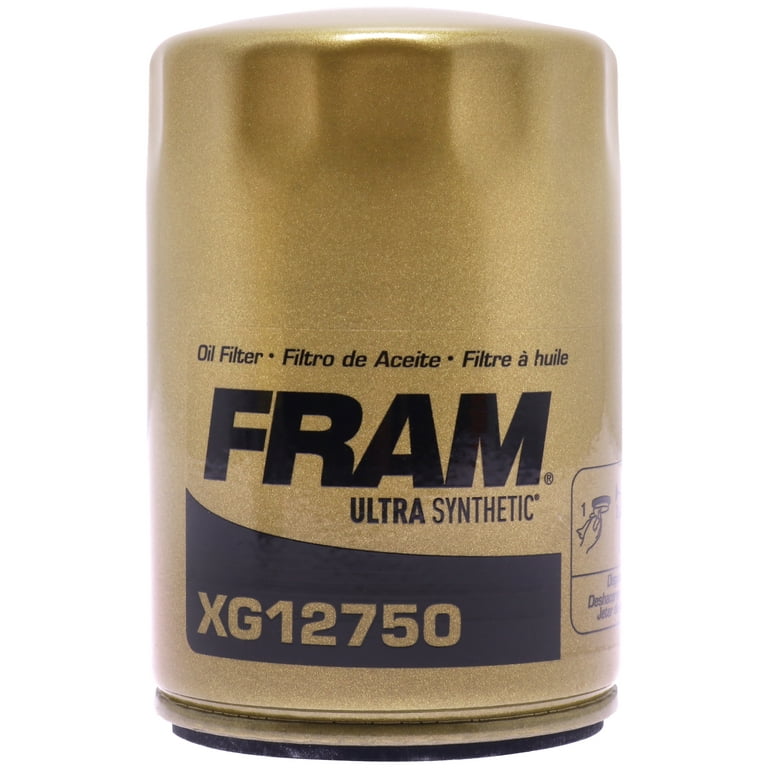 FRAM Ultra Synthetic XG12750, 20K mile Replacement Oil Filter