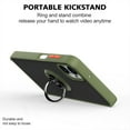 thumbnail image 3 of Case for iPhone 16 Plus,Slim Military Grade Car Holder Shockproof Anti-Drop Built-in Ring Holder Magnetic Kickstand Protection Phone Case for iPhone 16 Plus,6.7 inch 2024 (Yellow), 3 of 16