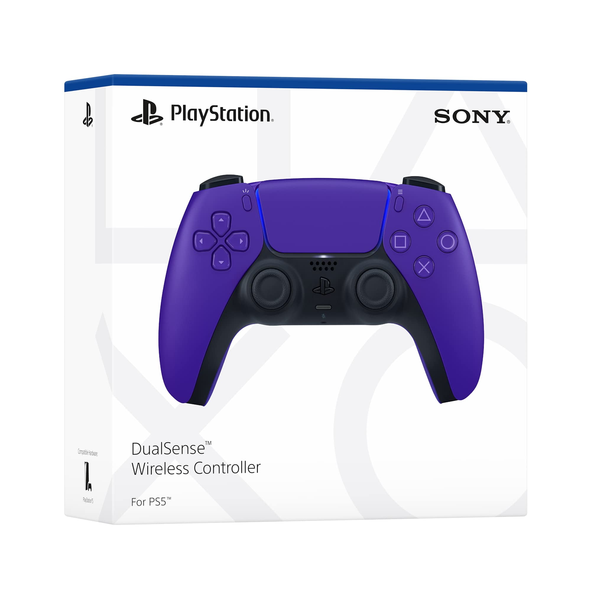 Restored Sony PS5 DualSense Wireless Controller - Galactic Purple (Refurbished)