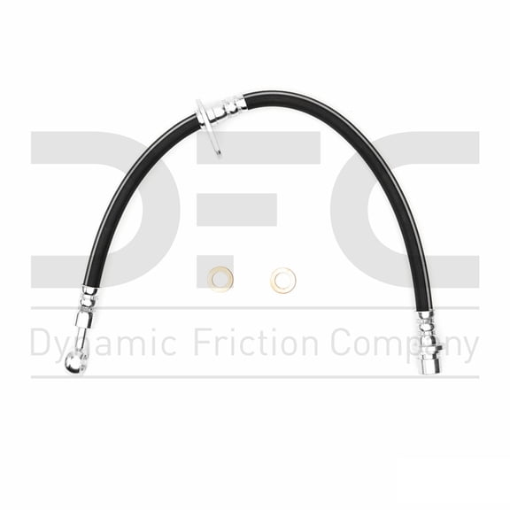Rear Dynamic Friction Company Brake Line Hose 350-59018 For 1988-1991 Honda Prelude