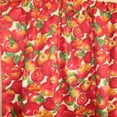thumbnail image 4 of Cotton Curtain Fruits Print 58 Inch Wide Allover Apples Beige, 4 of 4