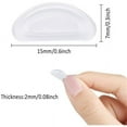 thumbnail image 6 of Silicone Adhesive Eyeglass Nose Pads - Transparent Anti-Slip Heighten Nose Pads, 20 Pairs Nose Pads for Eyeglasses，Adhesive Nose Pads, 6 of 8