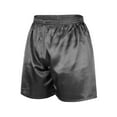 thumbnail image 2 of Spencer Men's Silk Satin Boxers Underpants Sleep Shorts Underwear, Pajama Bottoms for Men (S,Gray), 2 of 9