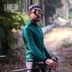 thumbnail image 3 of Maillot de ciclismo para hombre Lameda Windbreaker, de manga larga, resistente al viento, transpirable, para primavera y verano, color negro claro y azul, 3 of 5