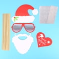 thumbnail image 4 of 28 Pcs Christmas Party Photo Booth Props Creative Posing Props Christmas Trees Hats Glasses Mustache Kit for Party Decoration, 4 of 7