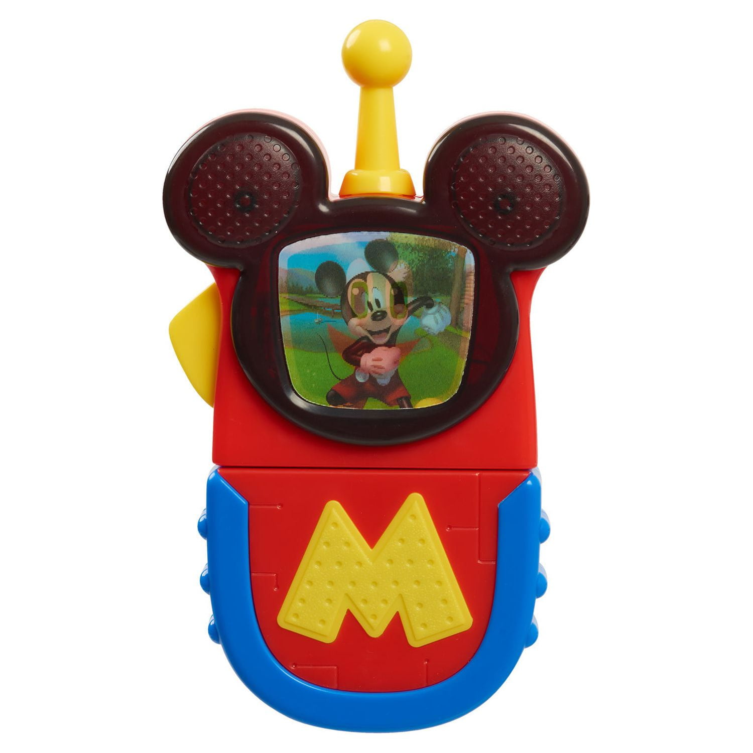 Disney Junior Mickey Mouse Funhouse Communicator with Lights and Sounds, Officially Licensed Kids Toys for Ages 3 Up, Gifts and Presents