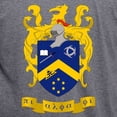 thumbnail image 3 of CafePress - Pi Alpha Phi Colored Crest T Shirt - Mens Tri-blend T-Shirt, 3 of 4
