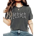 thumbnail image 2 of Trendy Checker Mama Shirt for Women White & Black Check Design Graphic Tee for Mom Pepper Shirt Adult 2X-Large, 2 of 4