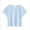 Blue, variant on Boys And Girls T Shirt Summer Short Sleeve Round Neck Short Sleeve 3 17 Years Girls Softball under Shirts