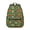 Football and Basketball, variant on Football and Basketball Green Pattern Backpack for School, Cute School Bag with Adjustable Shoulder Straps and Padded Back, 15.3"x11"x7.1"