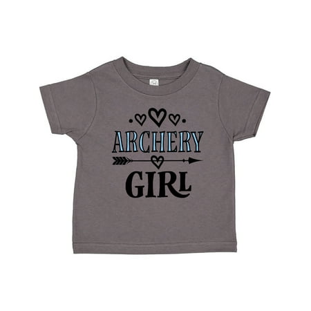 

Inktastic Archery Girl Bow Hunting Gift Toddler Toddler Girl T-Shirt