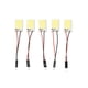 thumbnail image 3 of 5 PCS White COB 18LED Bulb Festoon 31mm 36mm 39mm T10 W5W LED Light COB 12V Car Interior Dome Reading Trunk Lamps, 3 of 5