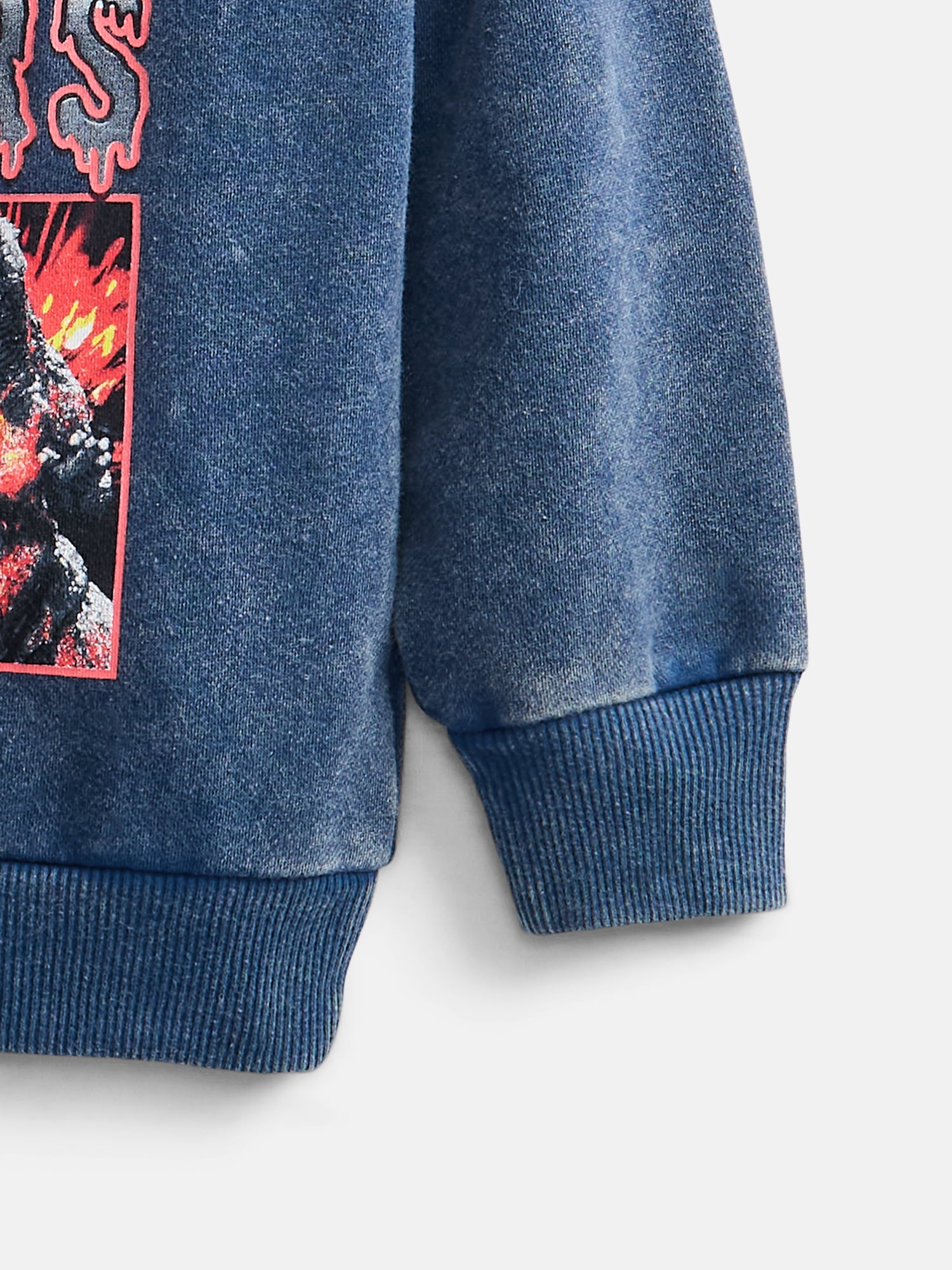 Godzilla Boys' Halloween Graphic Sweatshirt with Long Sleeves, Sizes 4-18