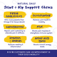 thumbnail image 6 of PupGrade Joint Support Chews for Dogs with Perna, Glucosamine, Chondroitin, MSM, 60 Count, 6 of 8
