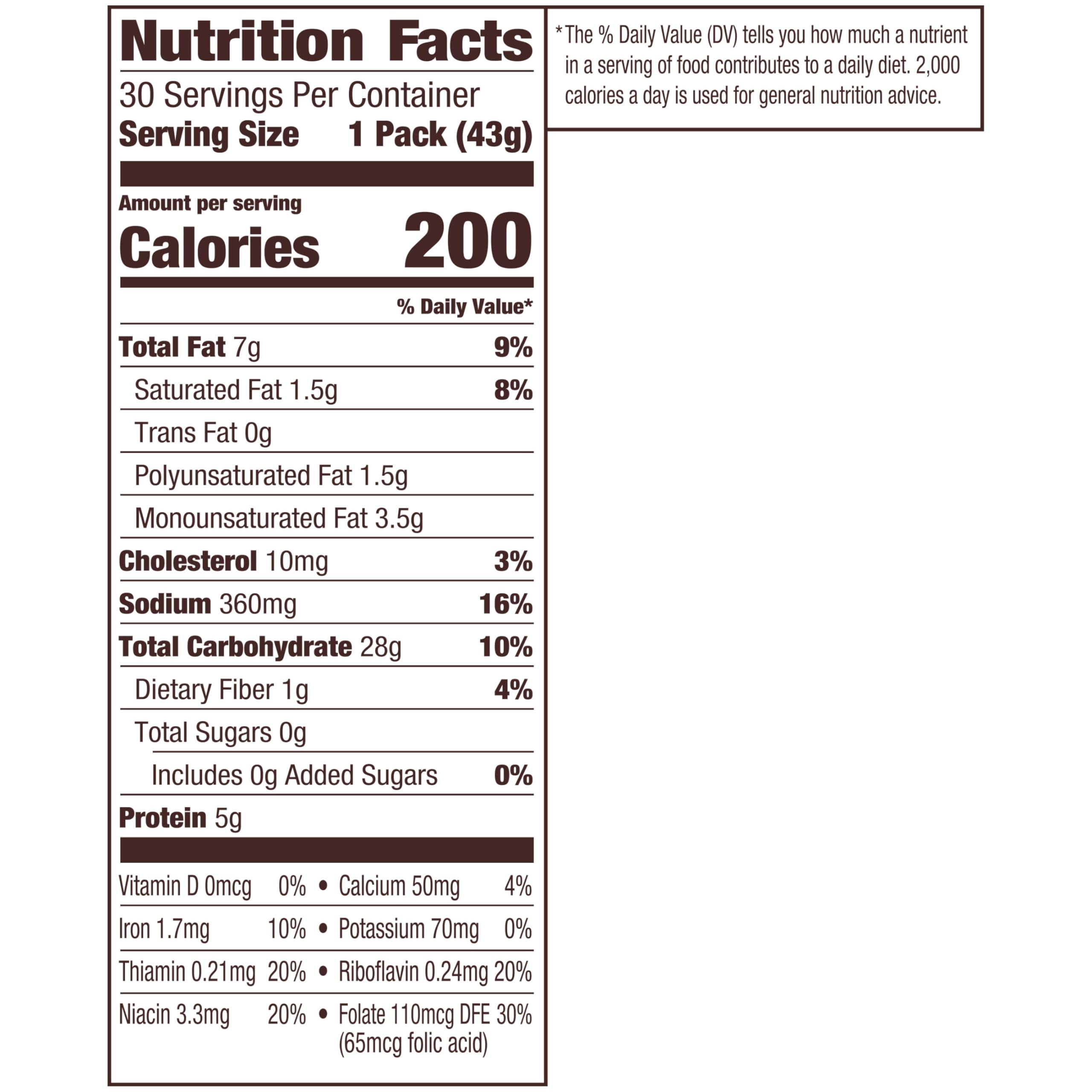 Pepperidge Farm Goldfish Crackers, Cheddar, 1.5 oz Bag, 30 Bags/Box, Each