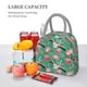 thumbnail image 5 of Easygdp Tropical Flamingo Bolsa de Almuerzo Insulada Grande, Forro de Aluminio, Diseño Espacioso, a Prueba de Fugas, Ideal para Trabajo, Picnics, Viajes y Actividades al Aire Libre, 5 of 6