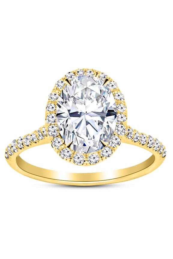 1.75 to 5.75 Carat LAB GROWN Halo Oval Cut Diamond Engagement Ring (D-E Color VS1-VS2 Clarity) Platinum 5.75 Carat Size-7.25