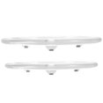 thumbnail image 4 of 2pcs Round Glass Candle Holder Tray Scented Candle Plate for Banquet Wedding, 4 of 5