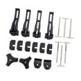 thumbnail image 3 of Accesorios para cubiertas de caja de camioneta: kit de montaje de repuesto profesional con cierre seguro y versátil; juego de sujetadores para tapa de Juego de 4 piezas, 3 of 8