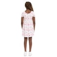 thumbnail image 4 of Minnie Mouse Girls' Print Dress with Short Sleeves, Sizes 4-12, 4 of 6
