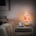 thumbnail image 6 of Strawberry Fruits Bedside Table Lamp LED Warm Lights with USB Charging Port Retro Cylinder Desk Lamps, 6 of 7