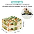 thumbnail image 5 of Cactus Travel-Portable Square Jewelry Organizer Storage Box - Rings, Earrings, Necklaces, and Bracelets Holder for Girls and Women, 5 of 6