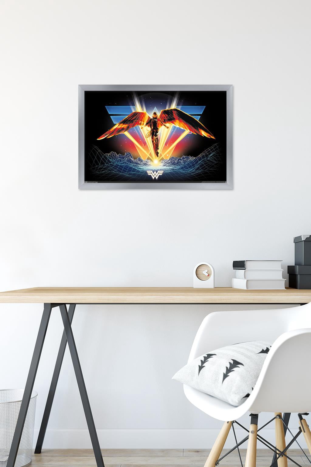 DC Comics Movie - Wonder Woman 1984 - Wings Wall Poster, 14.725" x 22.375", Framed
